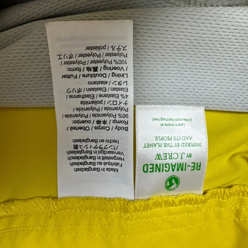 J. Crew Shorts Mens M Yellow Dock Short AV450 6